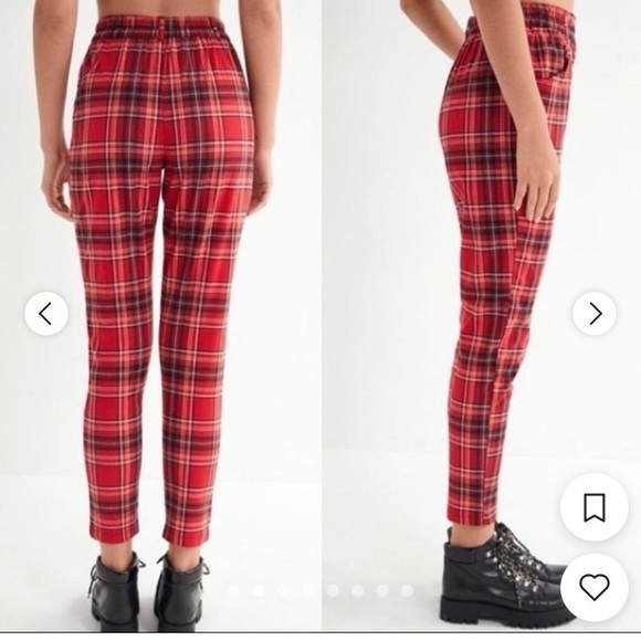 URBAN OUTFITTERS PLAID PANTS SZ M - Picture 2 of 6